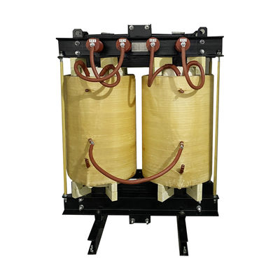 Transformador de distribución de voltaje medio de tipo seco de fase única de 250KVA Paso a abajo 12470 V a 120 V