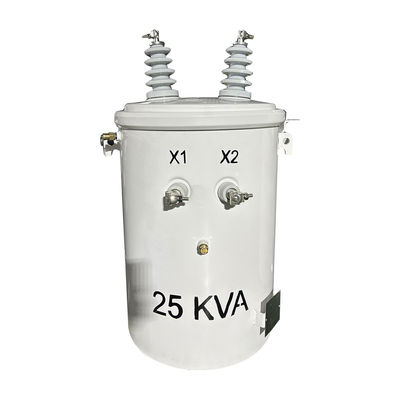 Transformador de distribución por polo monofásico de 25KVA de 12470V a 277V ANSI IEEE