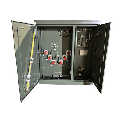 150kva Pad Mount Transformador de distribución sumergido en aceite de tres fases de potencia de 34500V a 208V ANSI / IEEE C57
