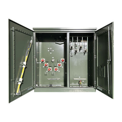 Transformador de tipo aceite eléctrico montado en una plataforma de 3 fases de clase 1500kva 35kv
