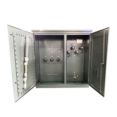 Transformador de distribución de energía montado en una plataforma de 3 fases de 2500kva 24.94KV a 4160V ANSI