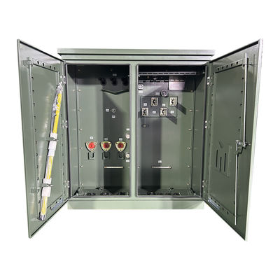 Transformador de distribución de energía de doble voltaje 12470V y 4160V montado en una plataforma de 3 fases de 500 Kva Certificado UL
