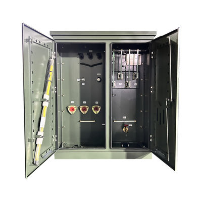 Transformador de distribución de energía de tres fases montado en una almohadilla 300Kva 12470V cumple con la eficiencia DOE 2016
