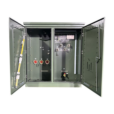 Transformador montado en una almohadilla de 3 fases de 500Kva de 2400V a 480V de alimentación radial certificado UL