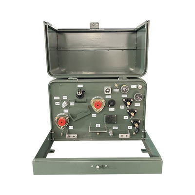15 kva Transformador montado en un solo módulo de fase 304 SS Distribución inmersa en aceite de 13.2 KV a 240 V Personalizado