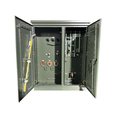 Transformador montado en una almohadilla 75 Kva Transformador de tres fases 12000V a 480Y Certificado UL
