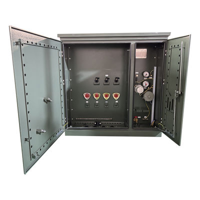 Transformador de conexión a tierra de 500 KVA montado en una almohadilla de Zig Zag líquido llenado 4160V Cumple con las normas DOE 2016 CSA ANSI/IEEE