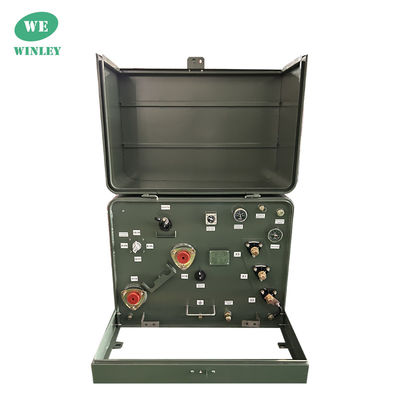 167Kva Pad monofásico montado en transformador de distribución residencial 13.8KV DOE 2016 estándar