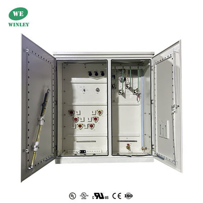 2000Kva Tres fases de la plataforma montada en el transformador de aceite sumergido 12.47KV Distribución UL certificado