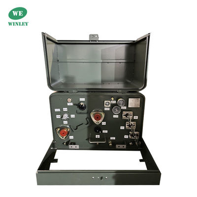 10kva Pad monofásico montado en transformador de aceite sumergido Distribución eléctrica de energía ANSI IEEE estándar