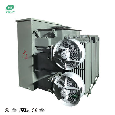 2500Kva 3100KVA Transformador de tres fases montado en una almohadilla KNAF 24.94KV a 480Y Distribución líquido llenado con certificación UL