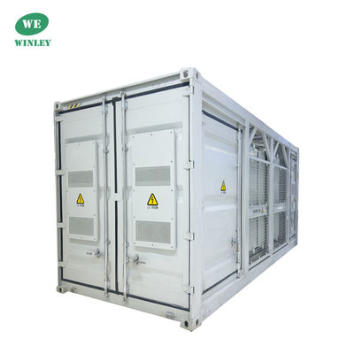 Subestaciones inteligentes integradas en caja tipo string para transformadores inteligentes containerizados. Elevación de tensión de 3000 kVA, 800 V a 35 kV