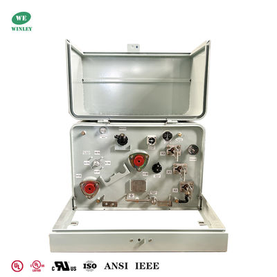 304 Tanque de acero inoxidable 10Kva Transformador de fase única montado en una almohadilla de 13.8KV a 240V120V Transformador de distribución de energía UL Listado