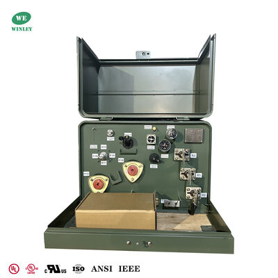 Transformadores montados en un solo módulo de fase de 25kva 12.47kv a 120v