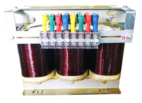 Tipo abierto alambre de cobre trifásico del aislamiento de UPS del transformador 50/60Hz el 100%