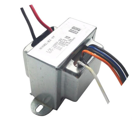 Transformador de poder estéreo de alta fidelidad de 25VA E-I 100V 10V/10V/1V 50/60Hz