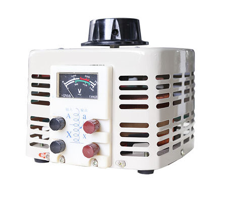 Iluminación 3KVA botón rotatorio 0-250VAC de Variac del regulador de voltaje automático de 3 fases