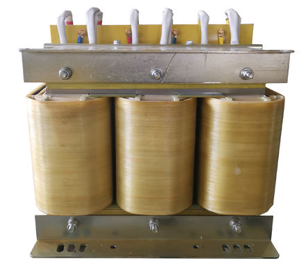 Cobre del transformador 480V/277V del aislamiento 37.5KVA/de aluminio trifásicos