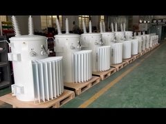 Transformador montado en poste